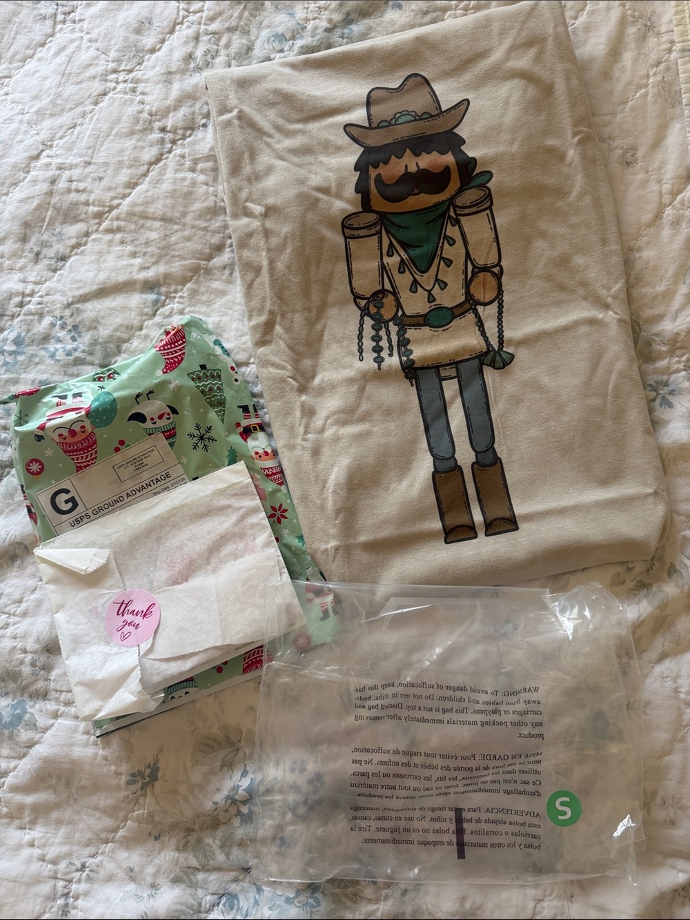 Nutcracker/Turqouise Tee 🌶️